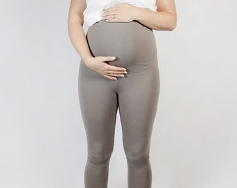 Organic leggings Mama taupe