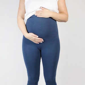 Organic leggings Mama indico