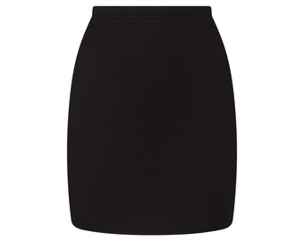 Organic skirt Snoba black