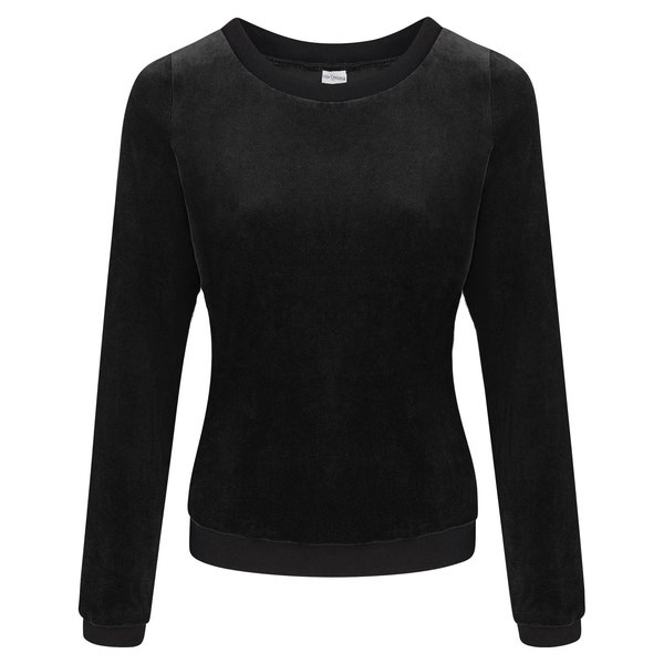 Bio Nicki Pullover "Onne" schwarz