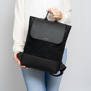 Backpack AMY / velor black