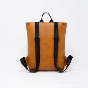 Rucksack AMY / cognac marmoriert Bild 5