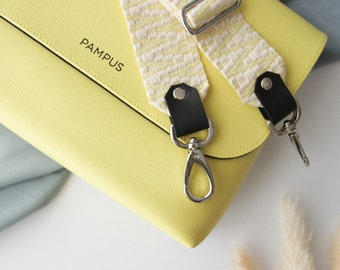 Sangle de sac CANDY / sunshine ledge - jaune clair/crème