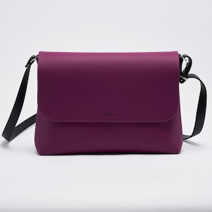 Umhängetasche RUBY groß / bordeauxviolett