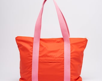 Tote bag WING - SPECIAL EDITION coral/pink
