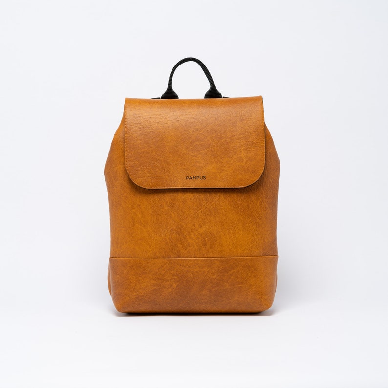 Rucksack AMY / cognac marmoriert Bild 6