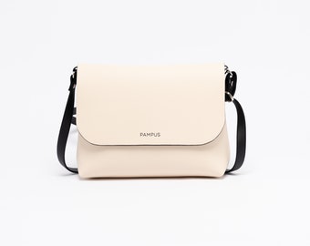 Shoulder bag RUBY small / cream-beige