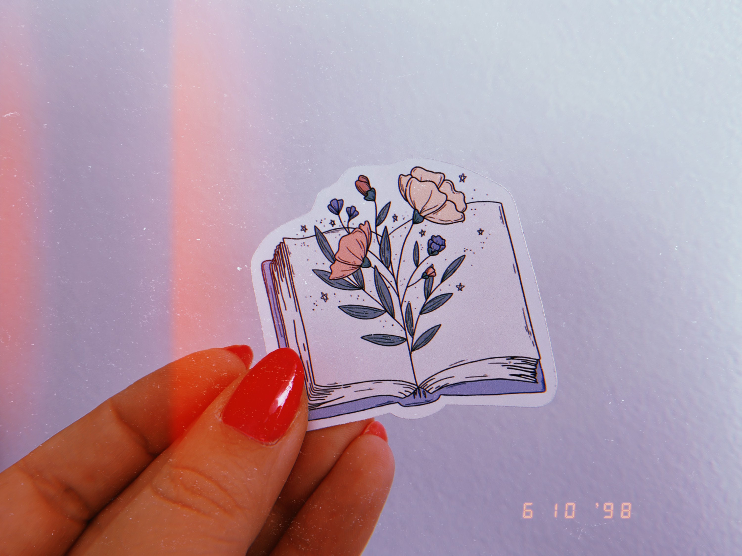 A Book Lovers Sticker Pack Etsy