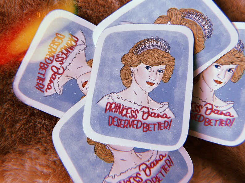 Diana Sticker Princess Diana Sticker - Etsy