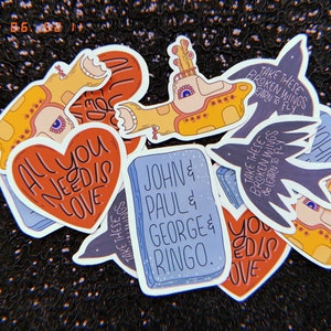 The Beatles Sticker Pack