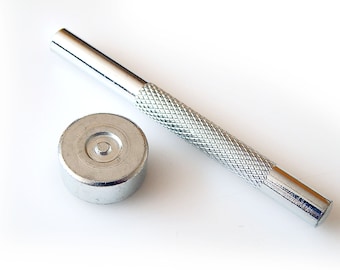 Einschlagstempel für Hohlnieten Flachkopf 6-12 mm Handschlagwerkzeug Nietwerkzeug
