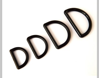 D-Ring plastic 20,25,30,40 mm semi-circular triangle belt ring belt buckle