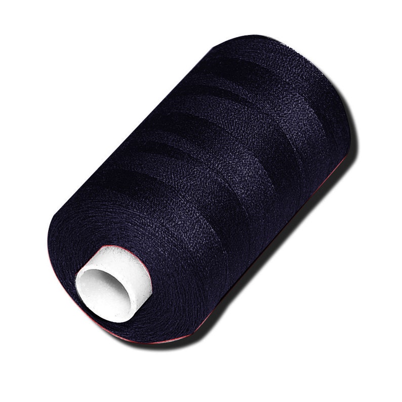 1000 m Polyester Nähgarn 0,0018EUR/m 120 40/2 NTF Allesnäher Universal Garn immagine 3