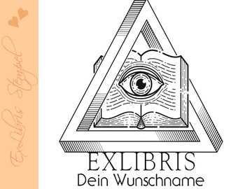 Exlibris Stempel - Ex Libris Stempel - Exlibrisstempel No.exl-10398