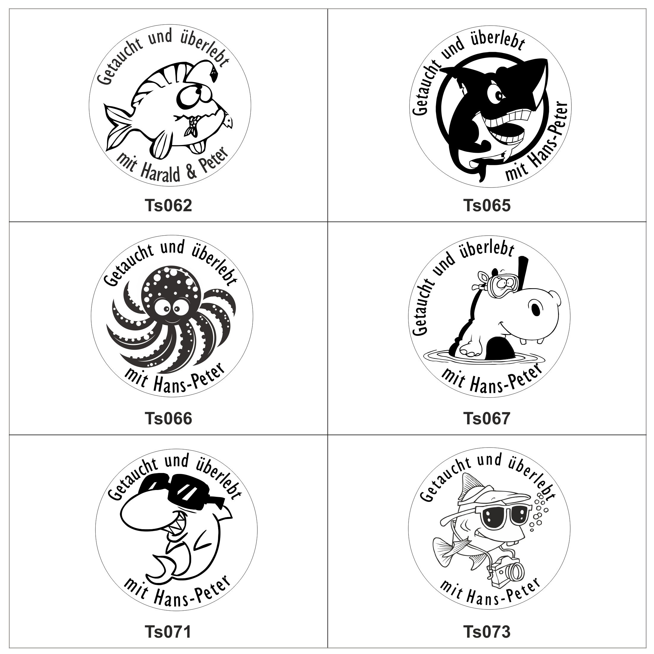 Diver Stamp Diving Stamp Logbook Stamp Diving Stamp Colop Etsy UK