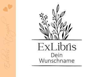 Exlibris Stempel - Ex Libris Stempel - Exlibrisstempel No.exl-10448