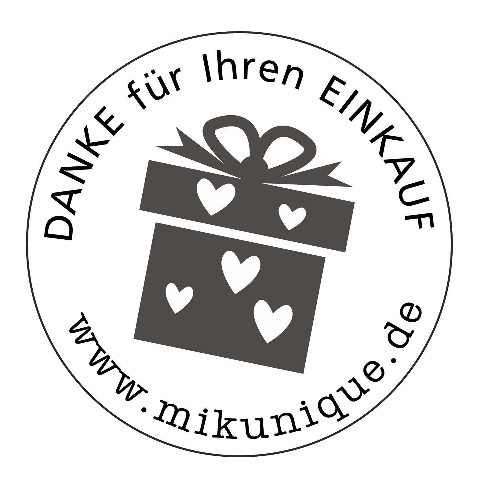 Personalisierter Stempel danke Für Ihren Einkauf Etsy