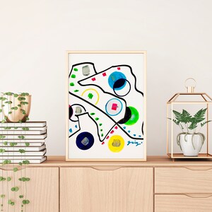 Colorful Abstract Wall Art Download, Art Prints Download, Instant Download Printable Art Prints Colorful, Wall Decor Living Room