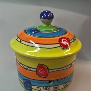 Onion pot for approx. 500g onions fleur II ceramic in many colors