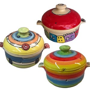 Bread bin for the small household Bread bin ceramic in many colors