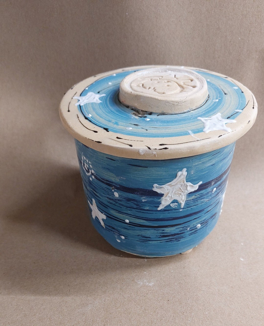 French Butter Dish Water Butter Dish Ceramic for 250g Single Etsy