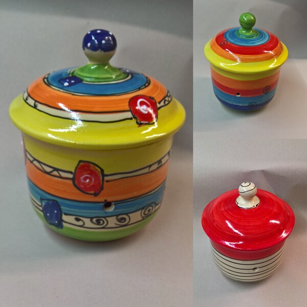Ceramic Onion Jar Etsy
