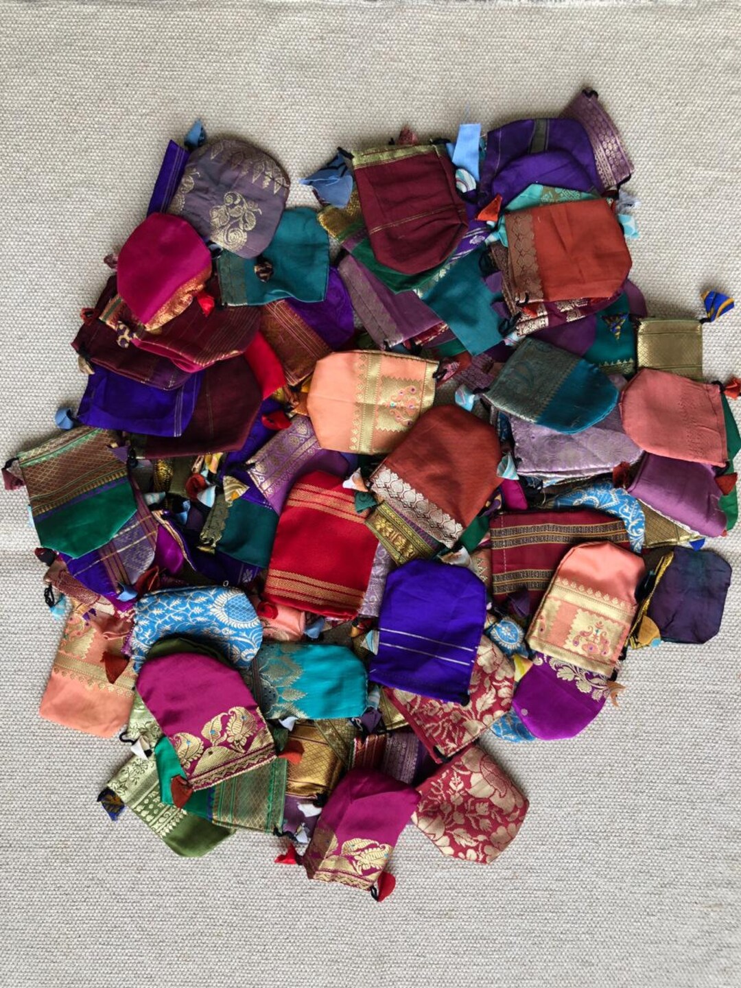 Silk Pouches Jewellery Pouches Gems Stones Pouches Gifts Etsy