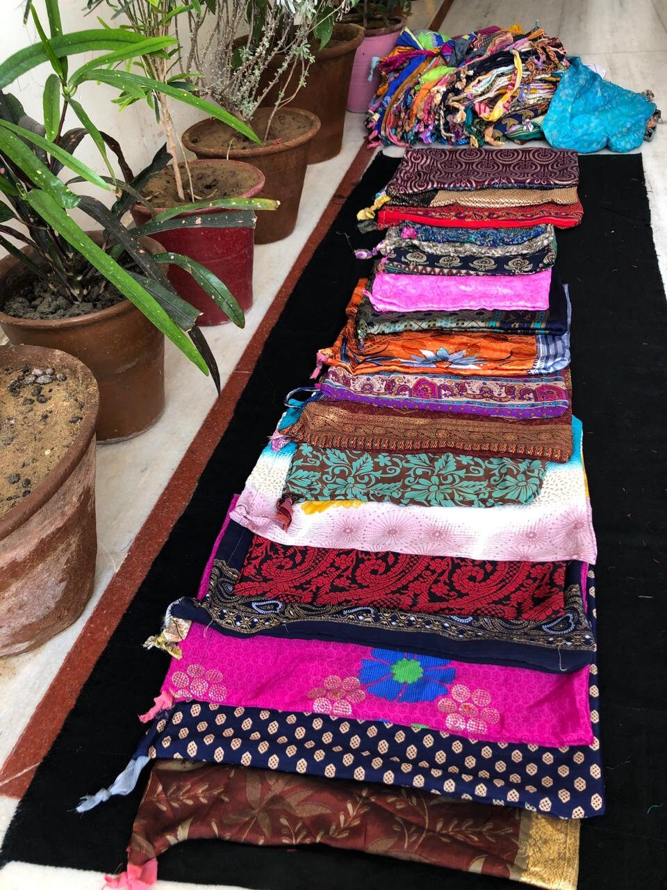 Carry Bags Silk Gift Bags With Your Shop Items Multi Designs Etsy