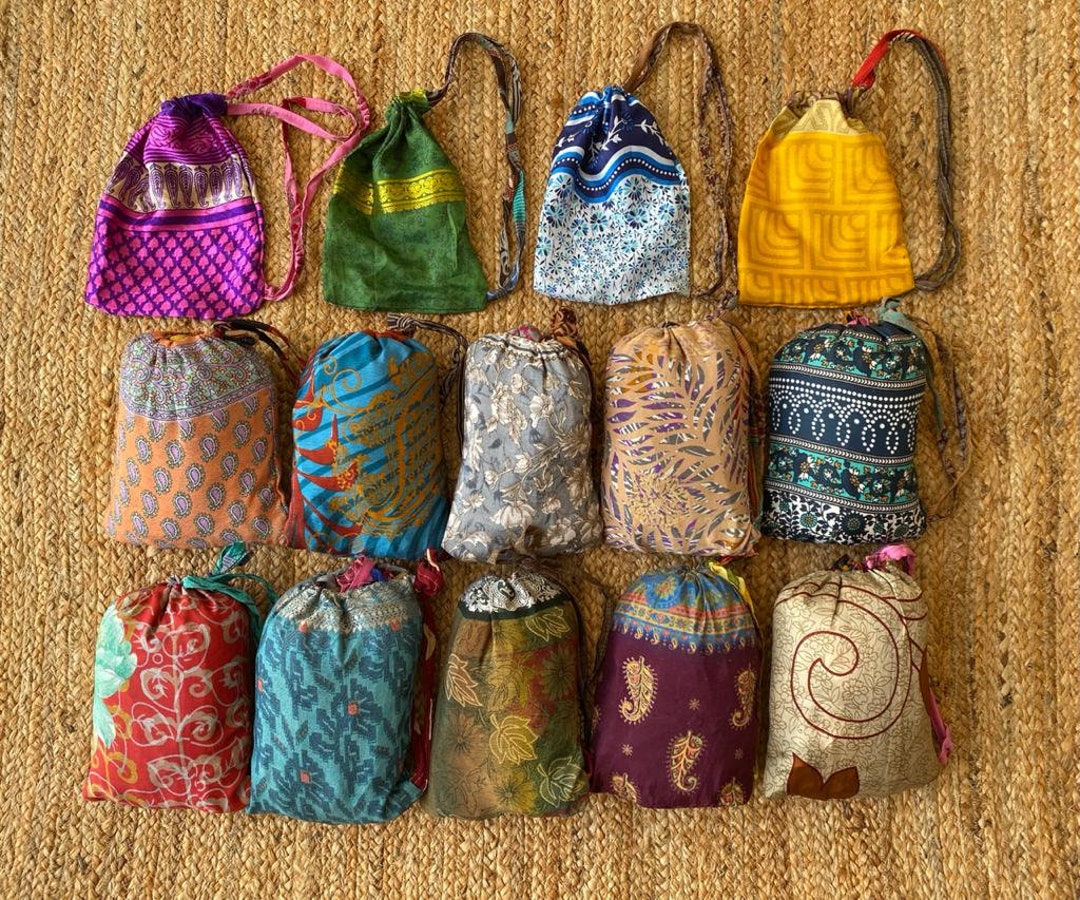 Packing Bag, Packaging Bag, Silk Gift Bags With Your Shop Items, Multi