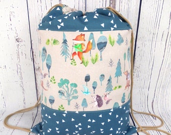 Gym bags, backpacks, children, Forest Friends...