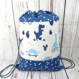 Gym bag, backpack for children, cool dinosaurs...