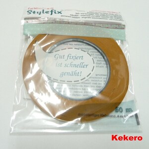 Stylefix 0,12 EUR/m von Farbenmix 50 Meter, doppelseitiges Klebeband