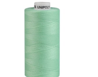 Nähgarn 0,004 EUR/m aus Polyester, Unipoly, mint mintgrün, Nähmaschinengarn