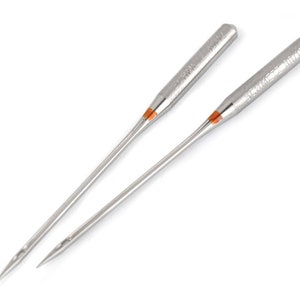 Machine needles Universal 80 Schmetz, sewing machine needles flat shank image 3