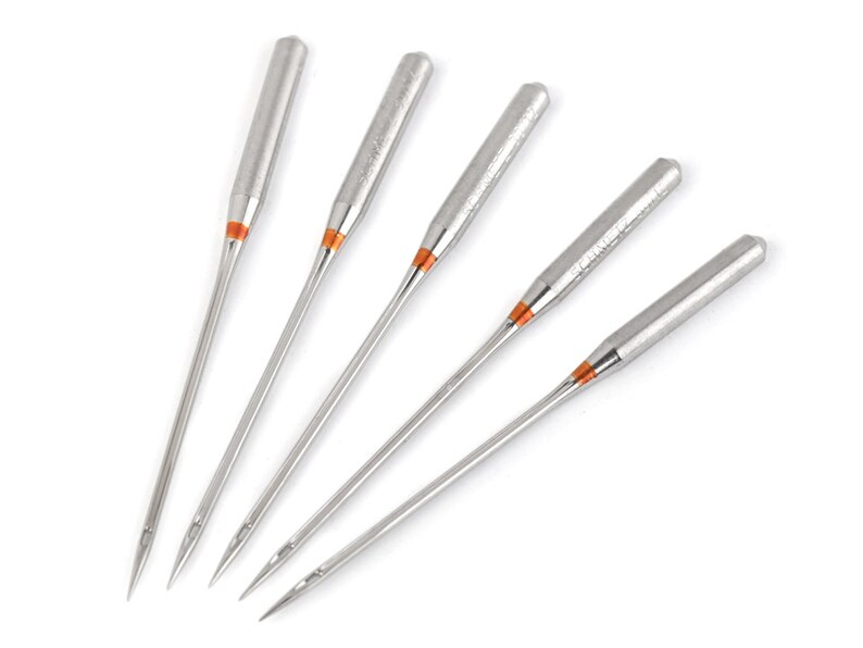Machine needles Universal 80 Schmetz, sewing machine needles flat shank image 2