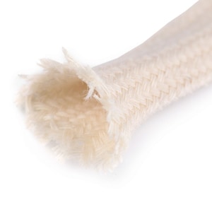 Flat cord EUR 1.00/meter, natural, hoodie cord cotton 12 mm, sold by the meter image 3