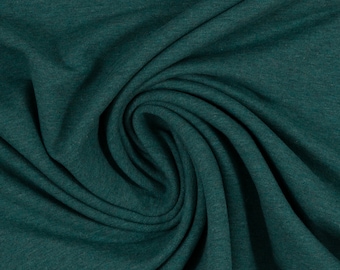 Jersey 15,00 EUR/meter dark green mottled Vanessa Swafing fabric sold by the meter