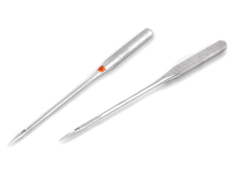 Machine needles Universal 80 Schmetz, sewing machine needles flat shank image 4