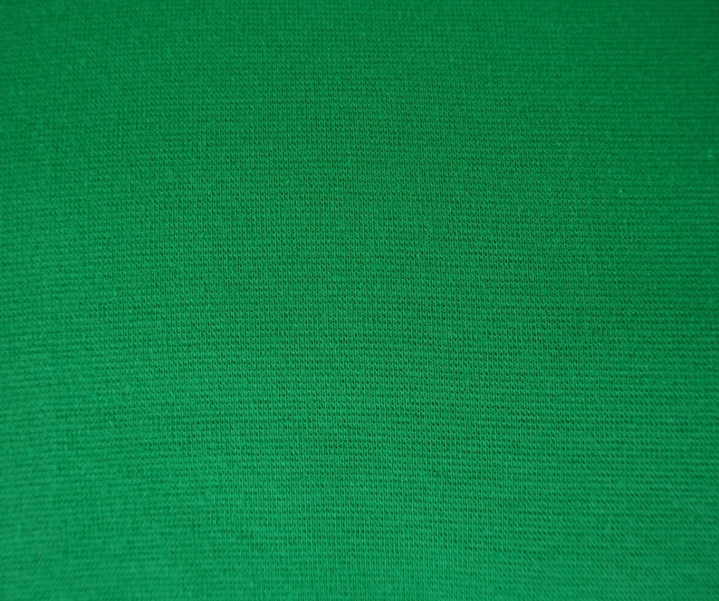 Bündchen 9,40 EUR/m grün grasgrün Stoff Meterware, Feinstrickbündchen Bild 1