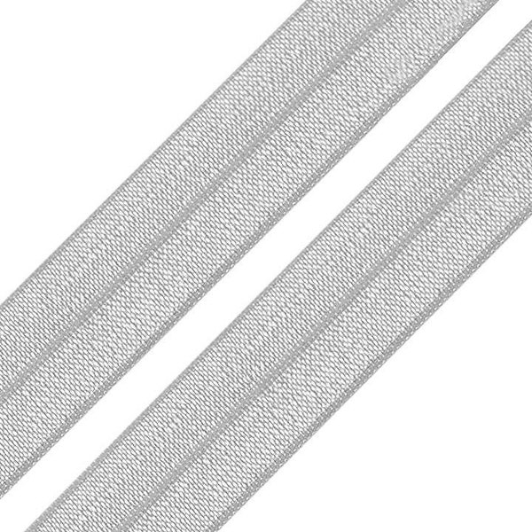 2 m folding rubber 1.00 EUR/meter, light grey, 16 mm wide, underwear rubber sold by the metre