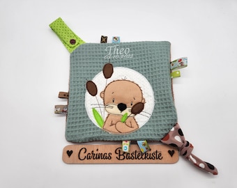 Crinkle cloth * Otter * Cuddly toy