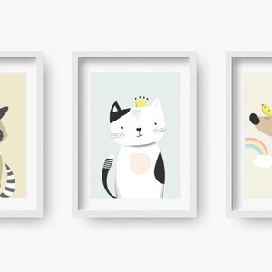 Miss Marla Nursery print, Nursery Decor, Kids Room Decor, Children Wall Art, Nursery Girls, Nursery Boys image 2