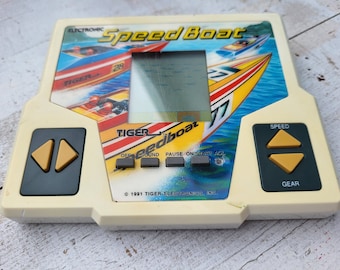 Speed Boat Electronic Spiel, vintage