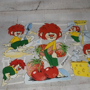 Fotos brilhantes de Pumuckl, vintage
