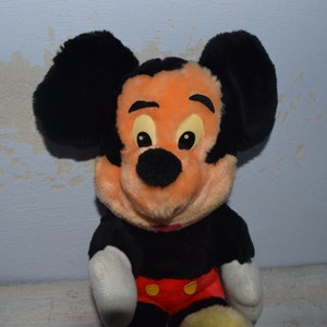 Vintage Disney Musse Pigg plyschleksak