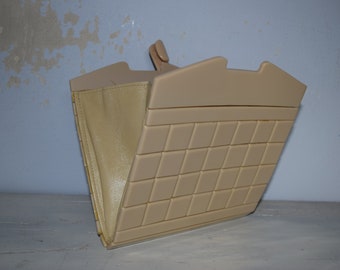 Vintage Clutch cream farbend