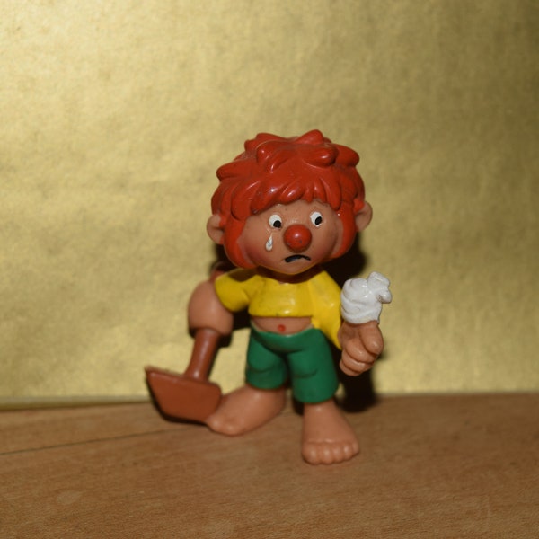 kleiner Vintage Pumuckl Figur,Hartplastik,AUA