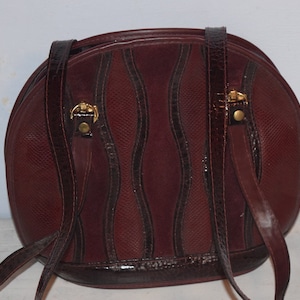 vintage Halbmond Tasche