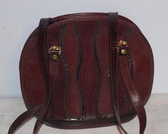 vintage Halbmond Tasche