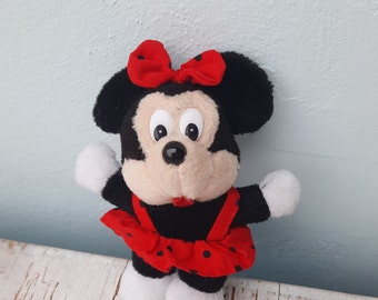 Broche câline vintage Minnie et Mickey Mouse Disney